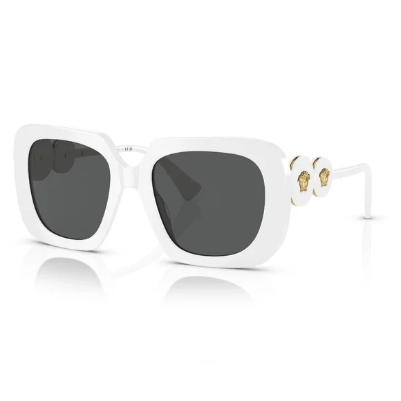 NEW VE4434 314/87 VERSACE SUNGLASSES VERSACE VE4434 WHITE Amazon.com: Versace Sunglasses VE 4434 314/87 Optical White  main image 3